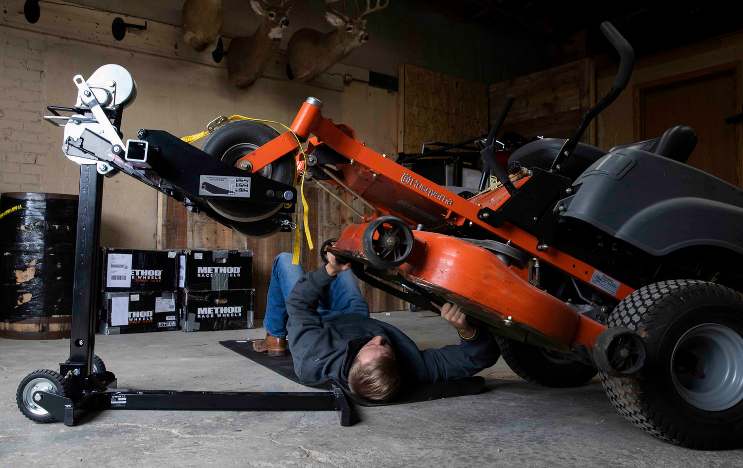 How to sharpen your mower blades