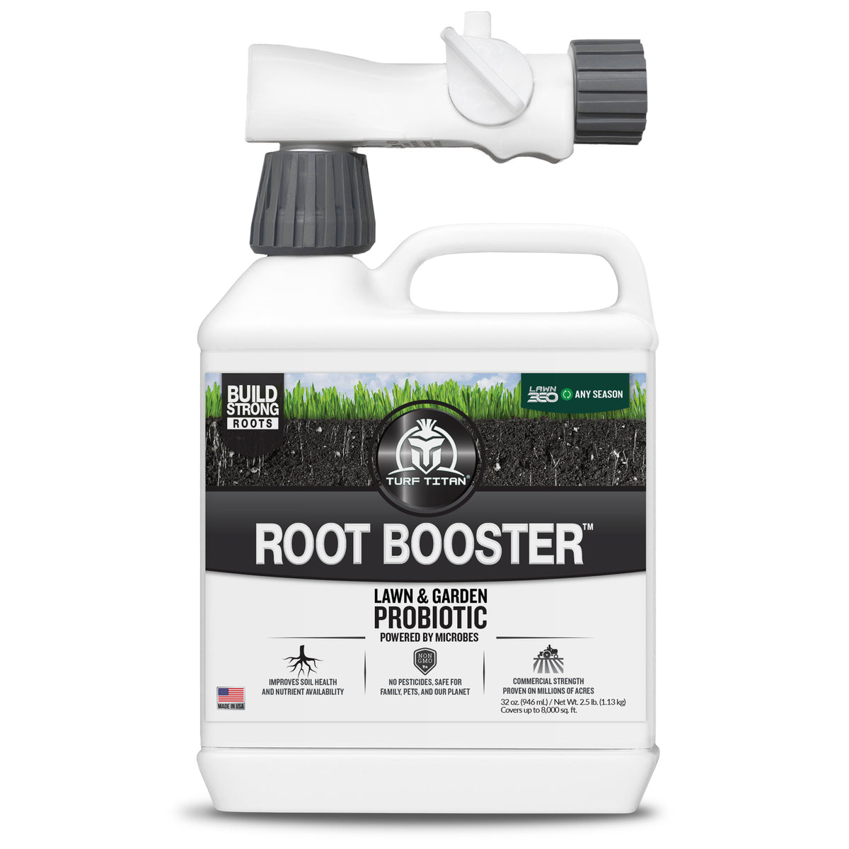 Root Booster Liquid Lawn and Garden Probiotic with Microbes